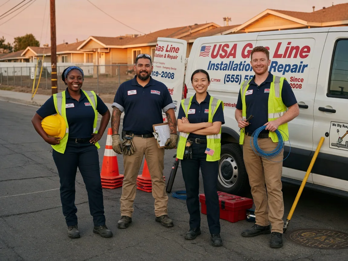 Gas Line Installation company in Prather, CA